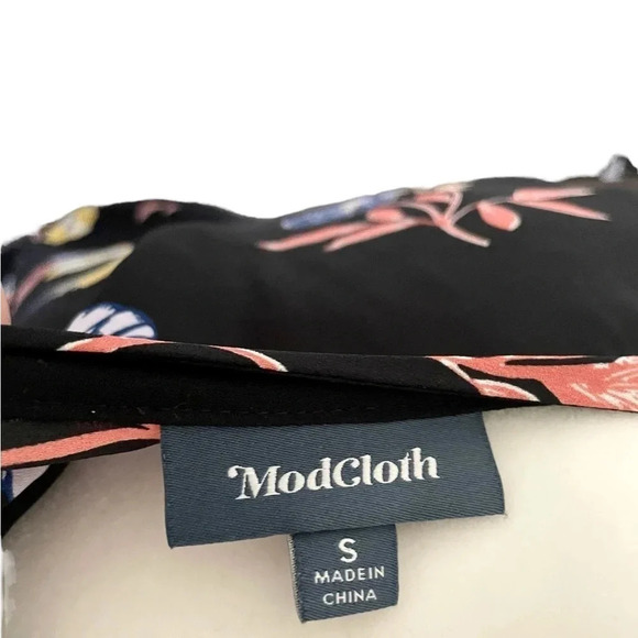 ModCloth Floral Simple Decision Sleeveless Tunic Top - Picture 5 of 7